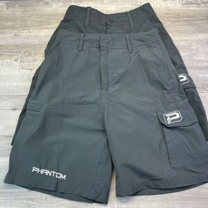 Phantom Outdoors Lightweight Fishing Athletic Shorts Mens 28 Dark Gray Lot 2